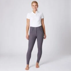 B Vertigo Women's Dianne Thermo Full Seat Breeches - Periscope Dark Grey 9 B Vertigo Women's Dianne Thermo Full Seat Breeches - Periscope Dark Grey -Horse Rider Wear 476632 800 800