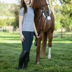 Irideon Women's Issential Capriole Knee Patch Tights - Charcoal