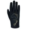 Roeckl Kids' Tryon Gloves - Black/Gold