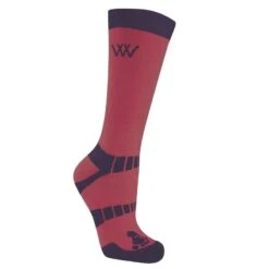 Woof Wear Short Bamboo Sock 2 Pairs - Shiraz/Navy