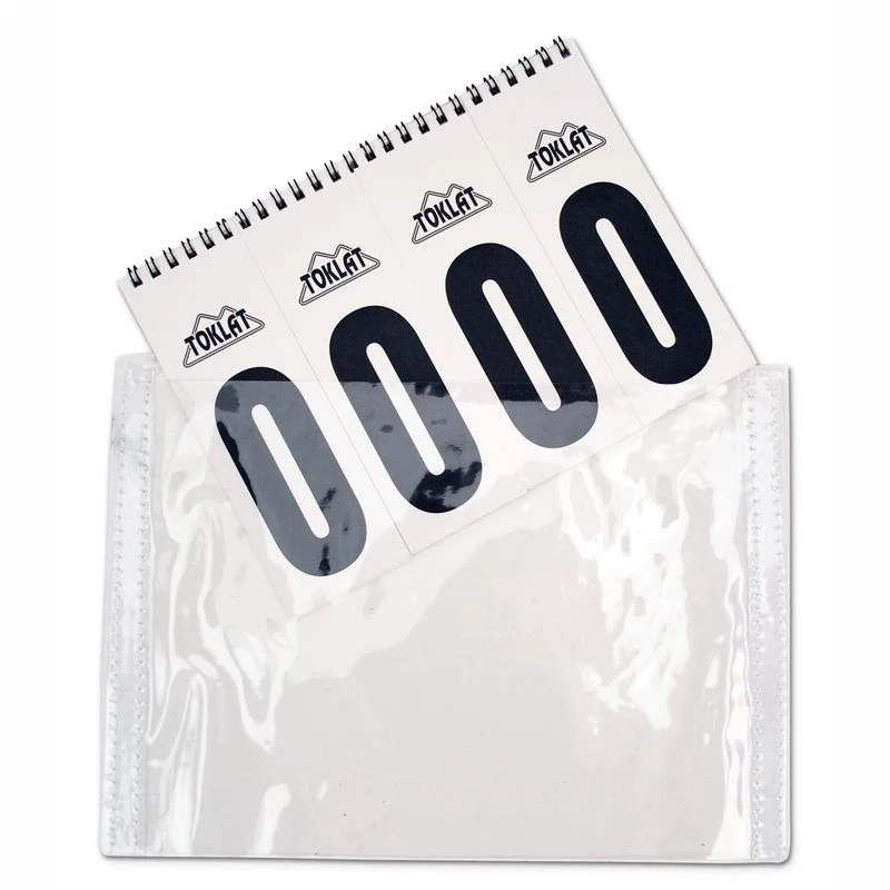 Toklat Replacement Number Pockets - Clear 1 Toklat Replacement Number Pockets - Clear