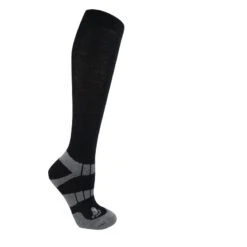 Woof Wear Winter Riding Sock 2 Pairs - Black/Grey