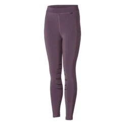 Horze Kids' Full Seat Tights W/Silicone Grip - Montana Grape Purple -Horse Rider Wear 498684 800 800