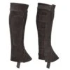 Perri's Suede Half Chaps - Black