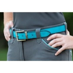 Perri's 2-in-1 Leather Suede Reversible Belt - Havana/Turquoise 5 Perri's 2-in-1 Leather Suede Reversible Belt - Havana/Turquoise -Horse Rider Wear 502948 800 800