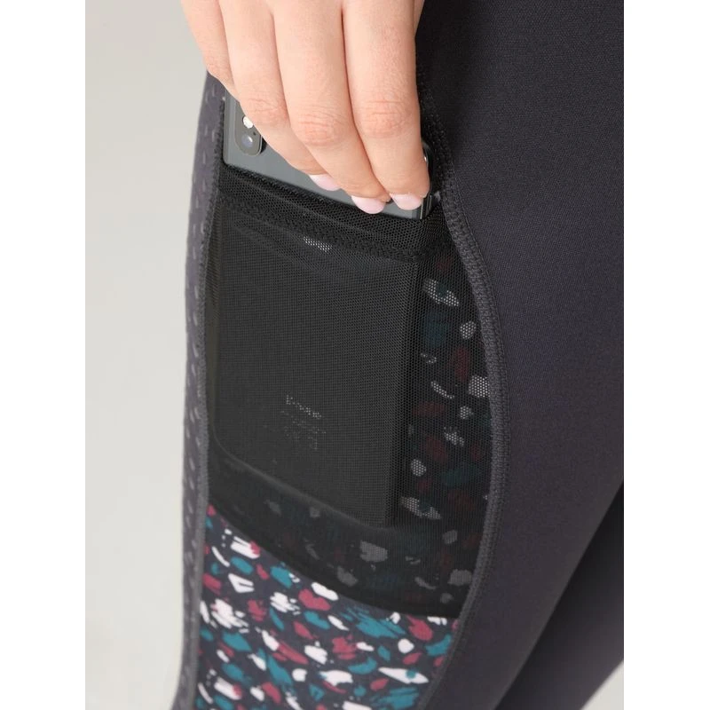 Shires Aubrion Kids' Coombe Riding Tights - Brush Stroke 2 Shires Aubrion Kids' Coombe Riding Tights - Brush Stroke - Image 2