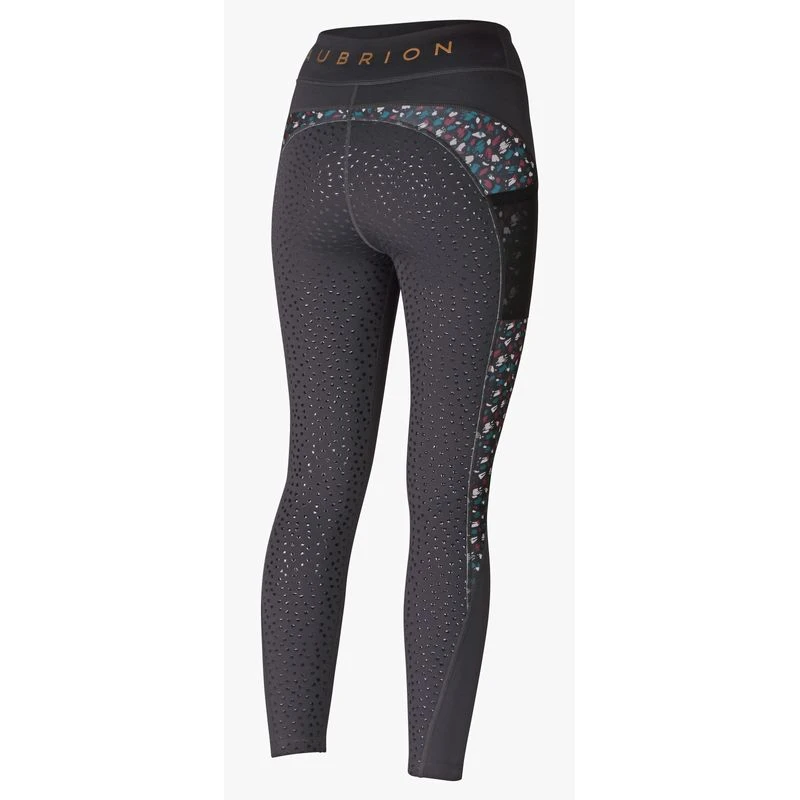 Shires Aubrion Kids' Coombe Riding Tights - Brush Stroke 3 Shires Aubrion Kids' Coombe Riding Tights - Brush Stroke - Image 3