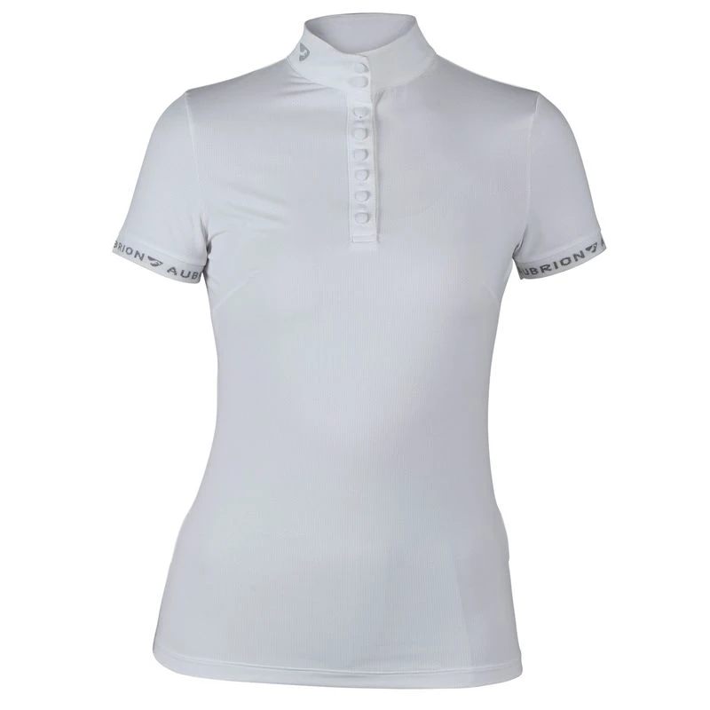 Shires Aubrion Women's Chester Show Shirt - White 1 Shires Aubrion Women's Chester Show Shirt - White