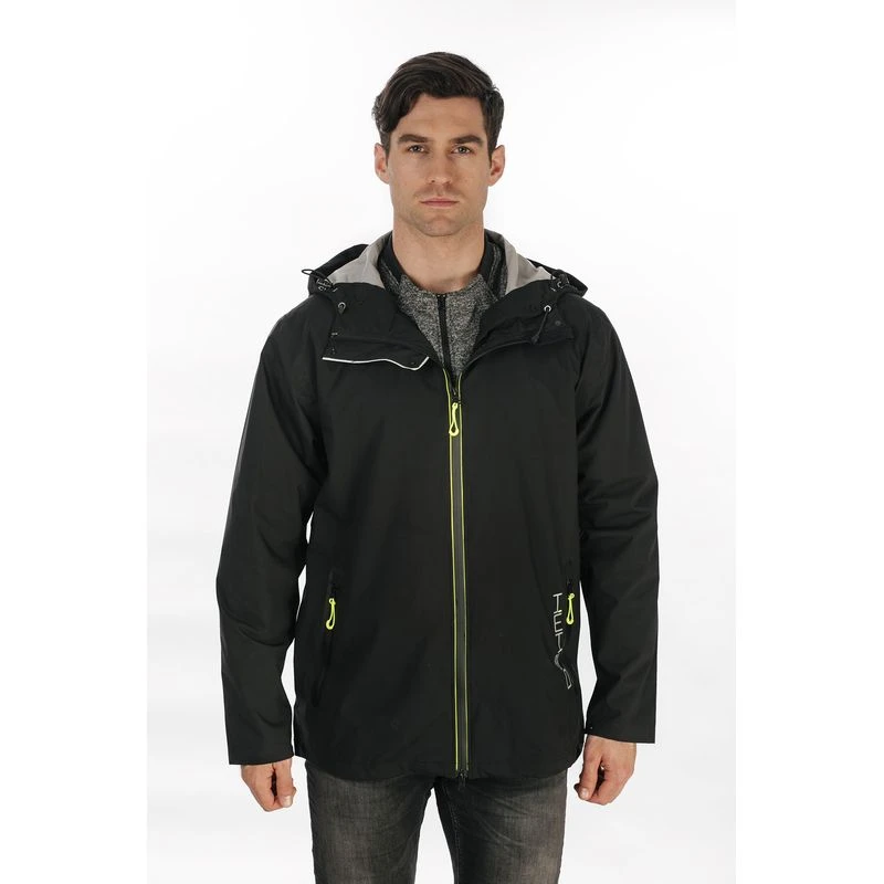 Horseware H20 Jacket - Black/Black 2 Horseware H20 Jacket - Black/Black - Image 2