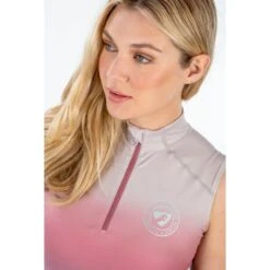 Shires Aubrion Women's Westbourne Sleeveless 1/4 Zip Shirt - Ombre 6 Shires Aubrion Women's Westbourne Sleeveless 1/4 Zip Shirt - Ombre -Horse Rider Wear 512156 800 800