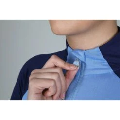 Shires Aubrion Women's Newbury Long Sleeve Sun Shirt - Sky Blue -Horse Rider Wear 513117 800 800
