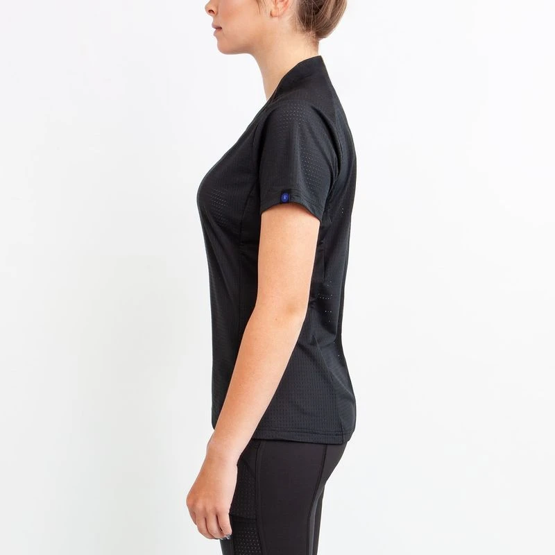 Irideon Women's Luna Icemesh Tee - Black 3 Irideon Women's Luna Icemesh Tee - Black - Image 3