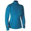 Woof Wear Women's Performance Quarter Zip Riding Shirt - Ocean