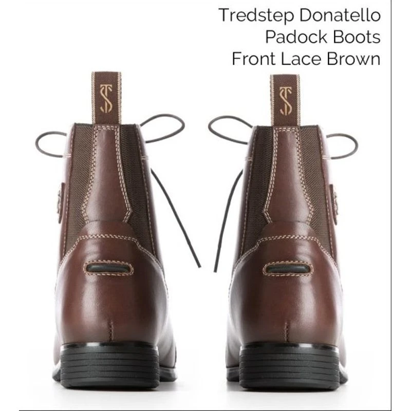 Tredstep Donatello Lace Paddock Boot - Brown 2 Tredstep Donatello Lace Paddock Boot - Brown - Image 2