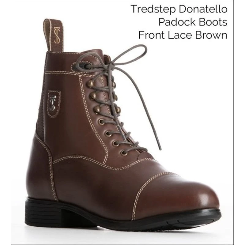 Tredstep Donatello Lace Paddock Boot - Brown 4 Tredstep Donatello Lace Paddock Boot - Brown - Image 4