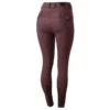 Horze Women's Andrea Slimming Full Seat Breeches - Red Mahogany Burgundy