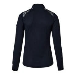 Horze Women's Sianna Long Sleeved Show Shirt W/ Lace Shoulders - Dark Navy 8 Horze Women's Sianna Long Sleeved Show Shirt W/ Lace Shoulders - Dark Navy -Horse Rider Wear 531910 800 800