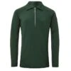 Horze Kids' Tiana Long Sleeved Polo - Mountain View Green