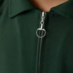 Horze Kids' Tiana Long Sleeved Polo - Mountain View Green -Horse Rider Wear 532448 800 800