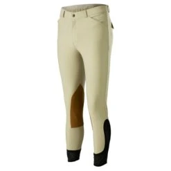 Equinavia Men's Erik Show Knee Patch Breeches - Tan -Horse Rider Wear 540629 800 800
