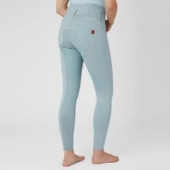 Horze Women's Tara Full Seat Breeches - Corydalis Light Blue 6 Horze Women's Tara Full Seat Breeches - Corydalis Light Blue -Horse Rider Wear 541570 800 800