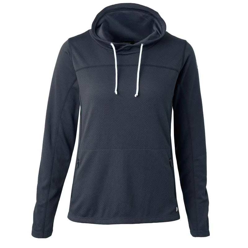 Horze Women's Lou Technical Ventilated Shirt W/High Neck - Obscure Night Dark Blue 1 Horze Women's Lou Technical Ventilated Shirt W/High Neck - Obscure Night Dark Blue