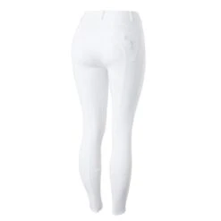 Horze Women's Kaitlin Knee Patch Breeches - White