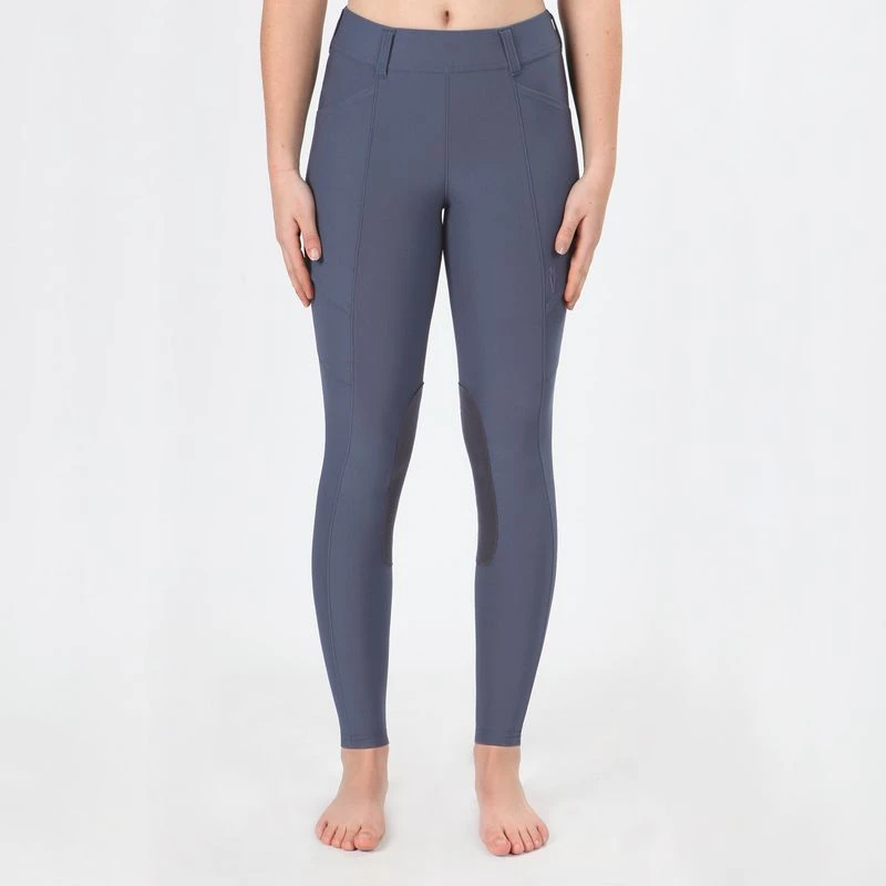 Irideon Kids' Issential Cargo Knee Patch Tights - Bluestone 1 Irideon Kids' Issential Cargo Knee Patch Tights - Bluestone