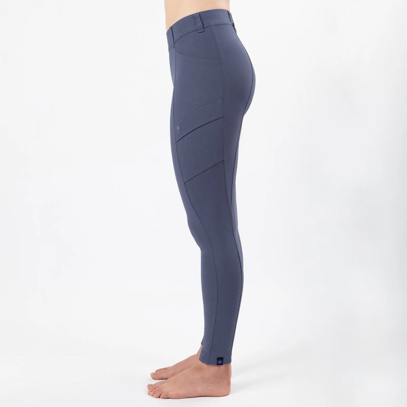 Irideon Kids' Issential Cargo Knee Patch Tights - Bluestone 2 Irideon Kids' Issential Cargo Knee Patch Tights - Bluestone - Image 2