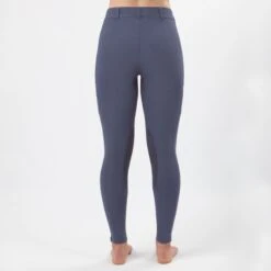 Irideon Kids' Issential Cargo Knee Patch Tights - Bluestone 5 Irideon Kids' Issential Cargo Knee Patch Tights - Bluestone -Horse Rider Wear 544981 800 800