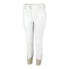 RJ Classics Women's Aria Silicon Full Seat Breeches - White