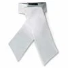 RJ Classics Camden Pre-Tied Stock Tie - White Cotton Pique