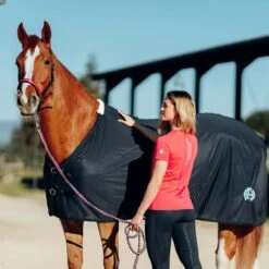 Horze Women's Lily Technical T-Shirt - Rouge Red -Horse Rider Wear 548928 800 800