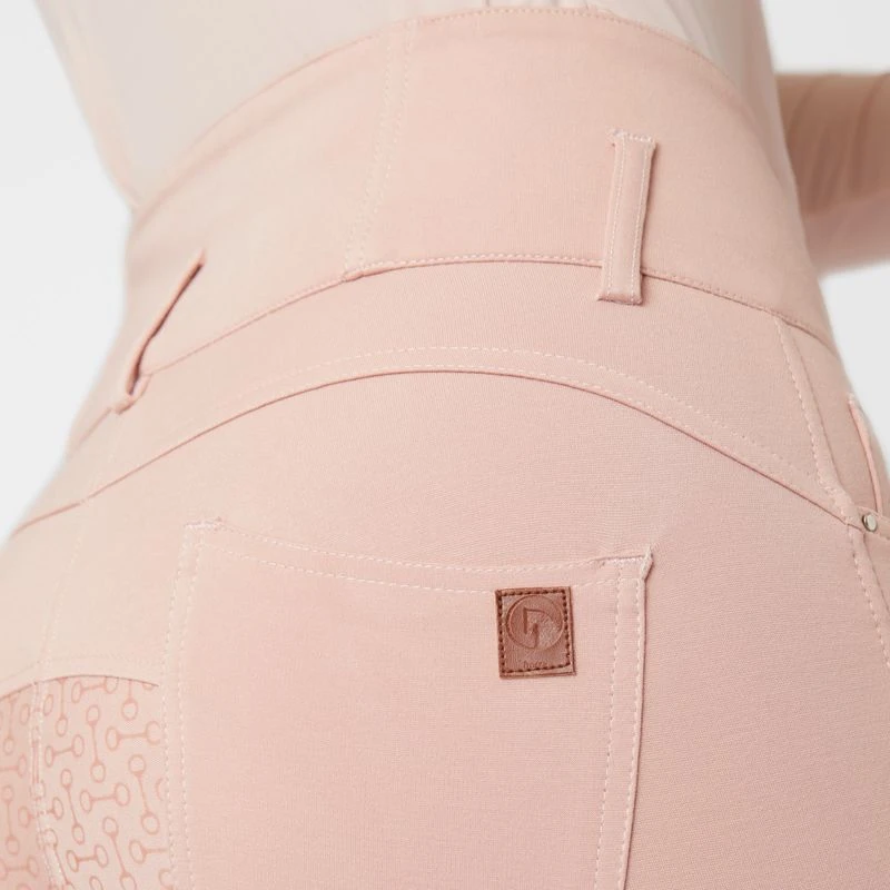 Horze Women's Tara Full Seat Breeches - Potpourri 2 Horze Women's Tara Full Seat Breeches - Potpourri - Image 2