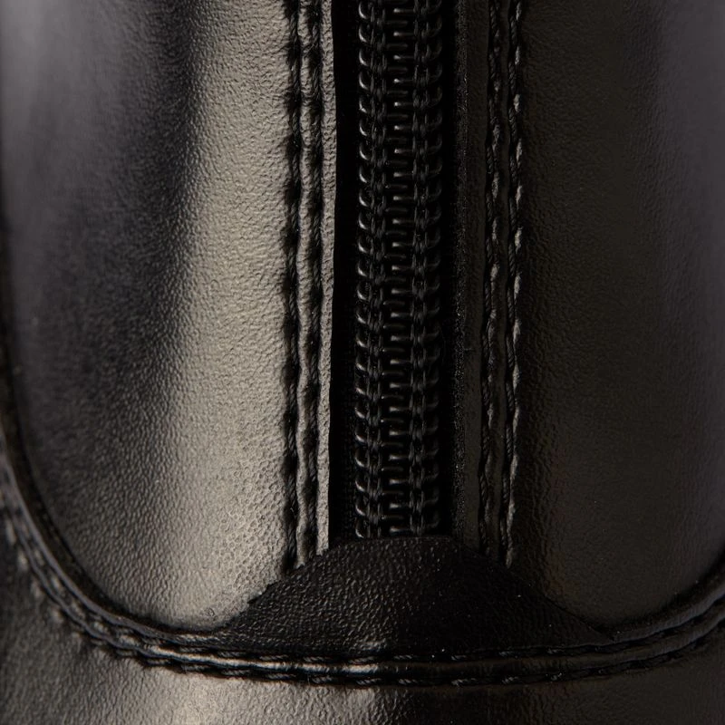 Horze Paddock Boots W/Front Zipper - Black 2 Horze Paddock Boots W/Front Zipper - Black - Image 2