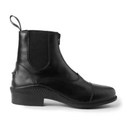 Horze Paddock Boots W/Front Zipper - Black 6 Horze Paddock Boots W/Front Zipper - Black -Horse Rider Wear 552832 800 800