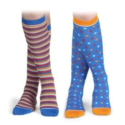 Shires Kids' Bamboo Socks 2 Pack - Blue