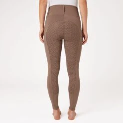 Horze Women's Lucinda High Waist Tights Silicone Full Seat - Cocoa Mocha 7 Horze Women's Lucinda High Waist Tights Silicone Full Seat - Cocoa Mocha -Horse Rider Wear 558440 800 800