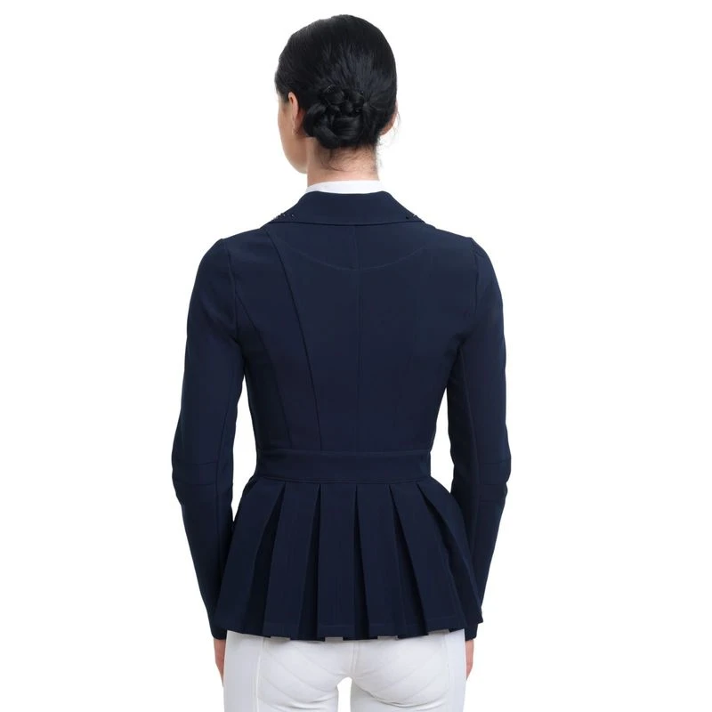 Cavalliera Women's Diva Purity Show Jacket - Navy Blue 3 Cavalliera Women's Diva Purity Show Jacket - Navy Blue - Image 3