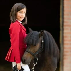Cavalliera Kids' I Love Crystals Show Jacket - Ruby Red/Silver 6 Cavalliera Kids' I Love Crystals Show Jacket - Ruby Red/Silver -Horse Rider Wear 558819 800 800