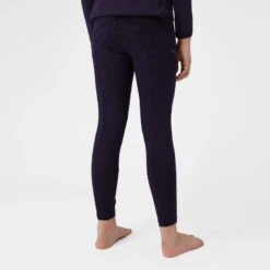 Horze Kids' Ella Full Seat Tights - Peacoat Dark Blue 7 Horze Kids' Ella Full Seat Tights - Peacoat Dark Blue -Horse Rider Wear 563541 800 800