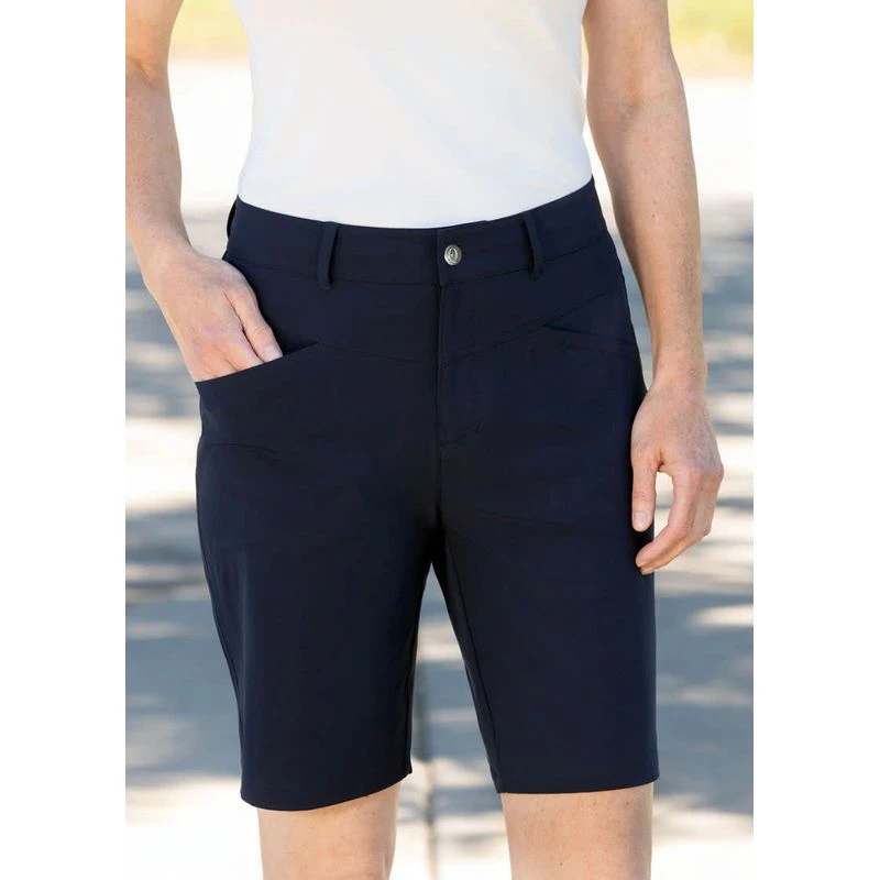EQL Women's Stretch-Light Short - Indigo 4 EQL Women's Stretch-Light Short - Indigo - Image 4