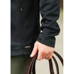 Kerrits Men's Softshell Riding Jacket - Black -Horse Rider Wear 569092 800 800