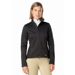 Kerrits Women's Softshell Riding Jacket - Black -Horse Rider Wear 569165 800 800