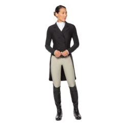 Kerrits Women's Affinity Aero Shadbelly Show Coat - Black -Horse Rider Wear 569513 800 800