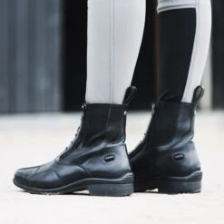 Horze Stockholm Paddock Boots - Black 6 Horze Stockholm Paddock Boots - Black -Horse Rider Wear 571261 800 800