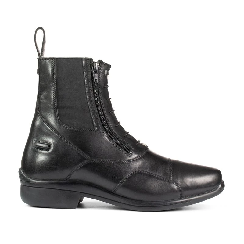 Horze Stockholm Paddock Boots - Black 4 Horze Stockholm Paddock Boots - Black - Image 4