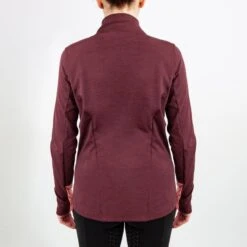 Irideon Women's Radiant Mock Crew Top - Henna 6 Irideon Women's Radiant Mock Crew Top - Henna -Horse Rider Wear 572141 800 800