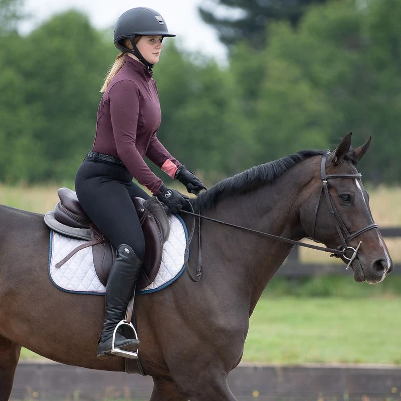 Irideon Women's Radiant Mock Crew Top - Henna 4 Irideon Women's Radiant Mock Crew Top - Henna - Image 4