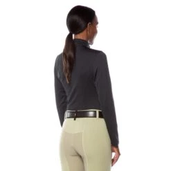 Kerrits Women's Ice Fil Lite Long Sleeve Shirt Solid - Black -Horse Rider Wear 576392 800 800